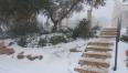 מזג אויר קיצוני: סופת שלג בדרום הר חברון