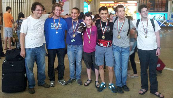 נבחרת ישראל זכתה במקום הראשון בתחרות מתמטית בינלאומית